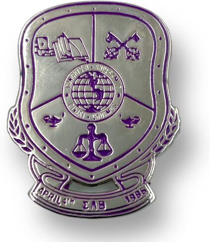 Sigma Lambda Beta Shield Lapel Pin in Kuwait