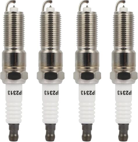 ECCPP Spark Plug Platinum Iridium Fit for Chrysler for PT Cruiser 2001-2010,for Jeep for Wrangle 2003-2006 Replacement for 2313 (4 Spark Plugs) in Kuwait