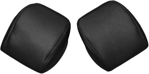 Driver Passenger Side Leather Headrest Cover BLK for Ford F-150 Raptor SVT 2010 2011 2012 2013 2014 in Saudi Arabia