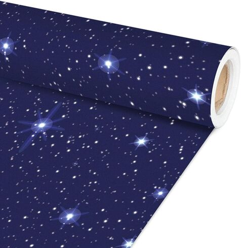 Outer Space Bulletin Board Paper Roll Night Sky Bulletin Board Background Paper Not Easy to Fade Bulletins Decorations for Back to School Poster Papers Arts Crafts Classroom Supply 15.8inx20ft in Saudi Arabia