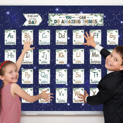 Outer Space Bulletin Board Paper Roll Night Sky Bulletin Board Background Paper Not Easy to Fade Bulletins Decorations for Back to School Poster Papers Arts Crafts Classroom Supply 15.8inx20ft in Saudi Arabia
