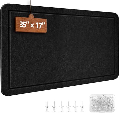 Bulletin Board, 24 x 17 inches Decorative Felt Pin Board for Wall, Foldable Felt Notice Photo Display Board with Self-Adhesive Tape for Office Home School, with 20 Pushpin(Camel) in Kuwait