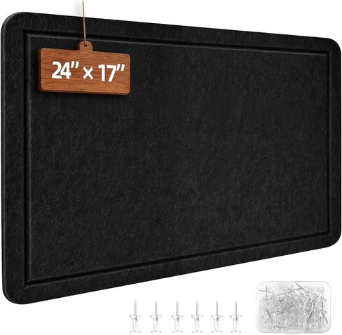 Bulletin Board, 24 x 17 inches Decorative Felt Pin Board for Wall, Foldable Felt Notice Photo Display Board with Self-Adhesive Tape for Office Home School, with 20 Pushpin(Camel) in Saudi Arabia