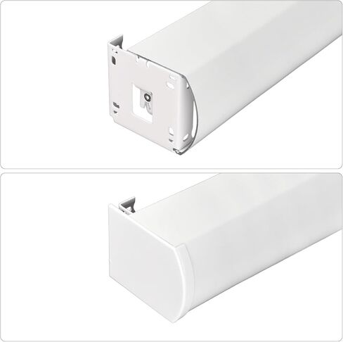 Roll Ease Fascia Bracket Set R16 R-Series 3" - White - Replacement Mounting Bracket for Motorized Shades & Blinds in Kuwait