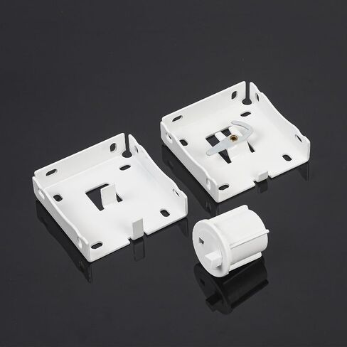 Roll Ease Fascia Bracket Set R16 R-Series 3" - White - Replacement Mounting Bracket for Motorized Shades & Blinds in Kuwait