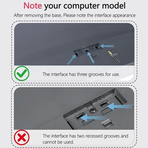 L27q-10 VESA Mount Adapter Compatible with Lenovo 27" X-Series and L-Series Monitors (Fits L27q-10 , L27q-20 , X27q-10)–75x75 to 100x100 Wall Mount Bracket in Kuwait