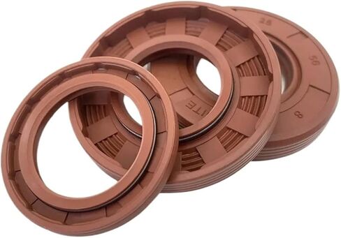 TG4 Skeleton Oil Seal ID 22mm~24mm OD 35mm~50mm Excellent Sealing Performance for Hydraulic Pumps & Gearboxes(22x35x8,2pcs) in Kuwait