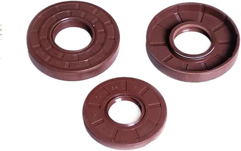 FKM Fluorine Rubber Oil Seal,with Iron Skeleton Framework,Rotary shaft lip seal,TC Double Lip,IDxODxTHK,ID 16-20MM(20x40x10) in Saudi Arabia