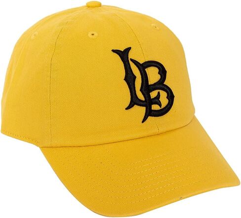 Desert Cactus Cal State Long Beach Baseball Hat University California Dirtbags LBSU CSULB Brimmed Embroirderd Hats Cap Adjustable Cloth Strap Adult (Style A) Black in Saudi Arabia