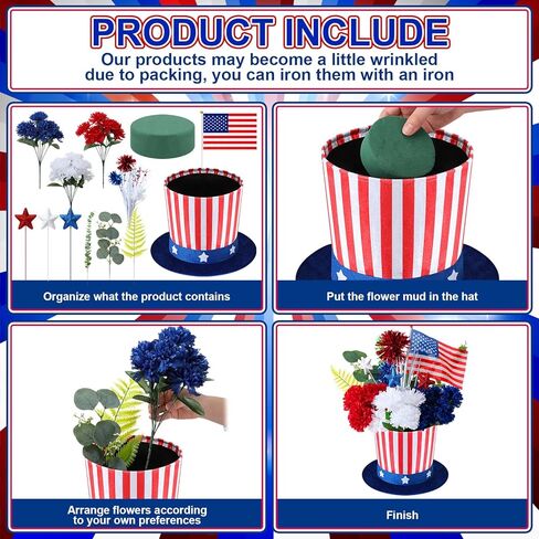 St. Patrick's Day Decorations Centerpiece for Table Green Leprechaun Top Hat Flower Pot Set Artificial Shamrock Flowers Arrangement with Irish Hat Flower Vase for Home Dining Table Holiday in Saudi Arabia