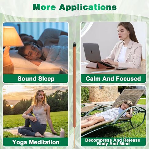 فناء خارجي طارد للبعوض، 36 قطعة من أعواد بخور زيت السترونيلا للبعوض - رادع طبيعي قوي للبعوض للفناء الداخلي وغرفة المنزل والسفر والتخييم in Kuwait