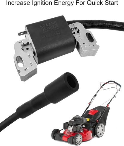594456 594626 Ignition Coil Fit for Briggs and Stratton Engine MTD G1236 CC760ES CC760 Walk Behind Mower, Armature-Magneto in Saudi Arabia