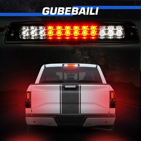 LED Tail Light + 3rd Brake Light Kit for Dodge Ram 1500 1994-2001, for Dodge Ram 2500 3500 1994-2002, Rear Brake Cargo Lamp Taillight Assembly, Black Housing Clear Lens in Saudi Arabia