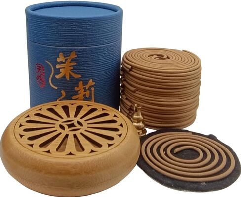 Coil Incense,Traditional spiraled Incense,Perfect for Meditation Spaces,Living Rooms,or Any Indoor Area Where You Want to Create a Relaxing Atmosphere. (48Agarwood) in Saudi Arabia