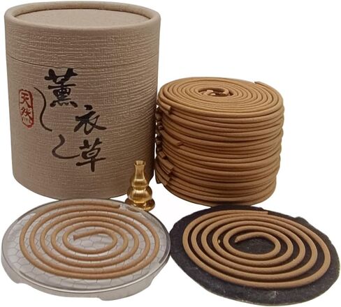 Coil Incense,Traditional spiraled Incense,Perfect for Meditation Spaces,Living Rooms,or Any Indoor Area Where You Want to Create a Relaxing Atmosphere. (48Agarwood) in Saudi Arabia