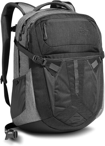 حقيبة ظهر للكمبيوتر المحمول Recon للاستخدام اليومي للسيدات من The North Face - حقيبة سفر للركاب، حقيبة كمبيوتر محمول مقاس 18 بوصة، طاردة للماء، لون أرجواني فاتح منقط/أرجواني فاتح، مقاس واحد in Saudi Arabia