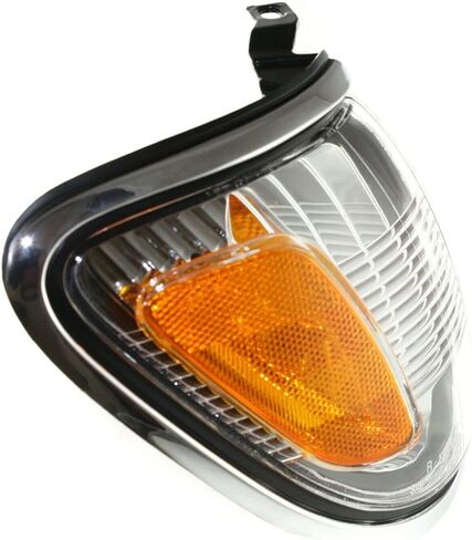 Turn Signal Light Fits 2001 2002 2003 2004 Toyota Tacoma - Passenger Side - Parking Light Corner Light Side Marker Light Assembly - With Chrome Color Trim - Includes Bulb, Lens, Housing in Saudi Arabia