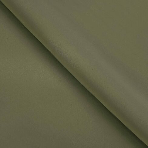 Superior Blackout Curtains, Room Darkening, Bedroom, Drapes, Kitchen, Living Room Window Accents, Sun Blocking, Thermal, 2 Pack, Solid Blackout Back Tab Curtains, Set of 2, 26" x 84", Olive Green in Saudi Arabia