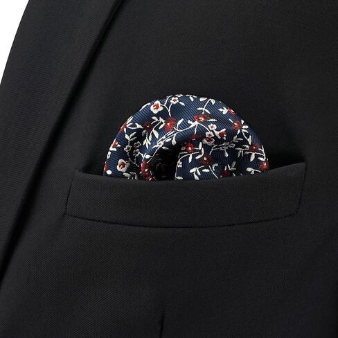 S&W SHLAX&WING مجموعة ربطات العنق وجيب مربع كومبو زهري أخضر أحمر لحفلات الزفاف in Saudi Arabia