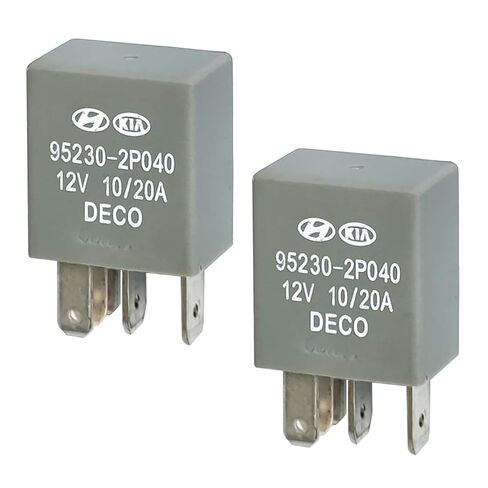 2Pcs 95230-2P040 Power Relay 12VDC 10/20A 4Pins in Saudi Arabia