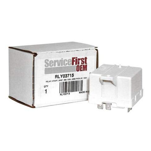 Trane OEM Start Relay: SPST, 35A Coil, 239V Pick Up / 135V Drop Out # RLY03715 / RLY-3715 in Saudi Arabia