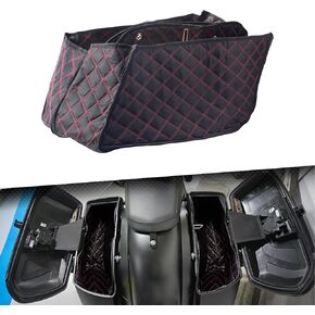 منظم بطانات السجاد السرج مناسب للهنود 21-23 Roadmaster Limited 20-23 Chieftain Elite 19-23 Chieftain Limited Chieftain Dark Horse 22-23 Pursuit (خيط أحمر) in Kuwait