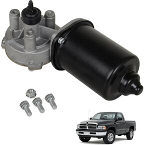 Front Windshield Wiper Motor 55155043 Compatible with Dodge Ram 1500 2500 3500 1994-1996, Dakota Dynasty, Chrysler Shadow Spirit, Plymouth Acclaim Replace OE WPM387 4584260 4389131 in Kuwait