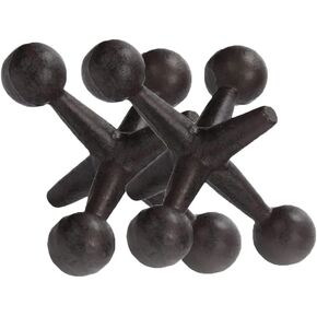 6.75" H Jack Decor Cast Iron Decorative Jacks for Home, Iron Bookends, Door Stop,Paperweight（1 PC） in Kuwait