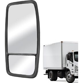 Side Door Mirror Left Driver Side Fit for 2007-2023 ISUZU NPR NPR-HD NPR-XD NQR NRR for 2008-2023 Chevy GMC W3500 W4500 W5500 Truck Rear View Mirror Replaces 8980493150 (Right Side) in Kuwait