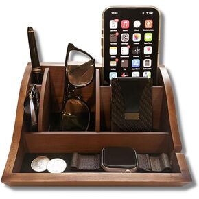 مكتب Storus Smart Valet Tray، منظم شخصي للحامل الليلي in Kuwait