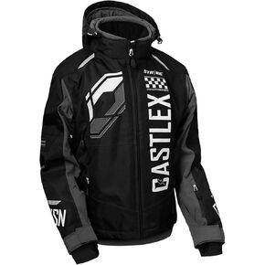 سترة Castle X النسائية Strike G5 (أسود/فحمي/أبيض - كبير) in Kuwait