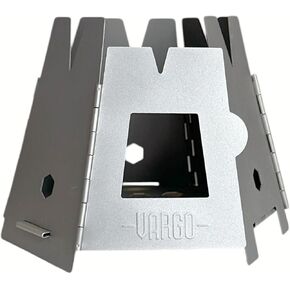 Vargo Hexagon Backpacking Wood Stove - Stainless Steel Camping Stove for Outdoor Cooking and Survival in Kuwait