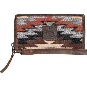 Guadalupe Serape Wristlet Wallet in Kuwait