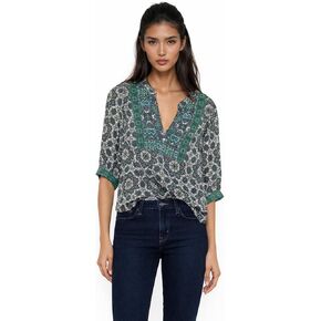 Navy Tile Corrine Top in Kuwait