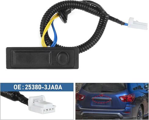 مفتاح الباب الخلفي للسيارة 25380-1AA0A لنيسان باثفندر 2013-2019 غطاء التمهيد الباب الخلفي مفتاح فتح الصندوق in Saudi Arabia