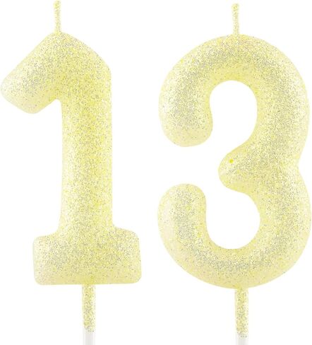 شمعة عيد الميلاد العاشر باللون الأزرق اللامع رقم 10 شموع مضيئة لتزيين الكيك، شمعة عيد ميلاد سعيد للفتيات والأولاد والنساء واحتفالات الذكرى السنوية ومستلزمات الحفلات in Kuwait