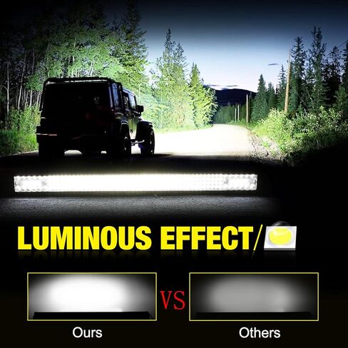 30 Inch LED Light Bar, Niking Auto 230W Quad Row LED Driving Light Spot Flood Combo Beam Off Road LED Bumper Work Light Waterproof Fog Lamps for Trucks ATV UTV SUV Boat in Saudi Arabia