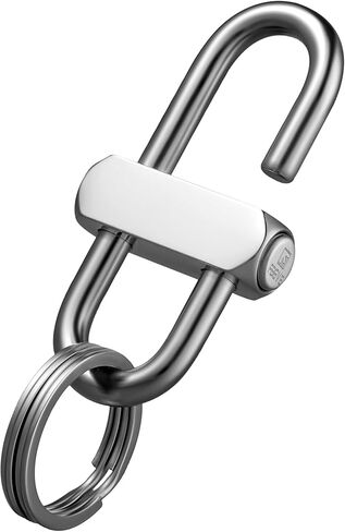 FEGVE Locking Carabiner Clip Heavy Duty - Durable Anti-Loss Keychain Holder Carabiner for Keys Water Bottle Backpack in Kuwait