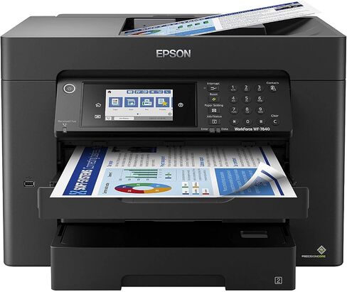 Epson WorkForce Pro WF-7840 Wireless All-in-One Wide-format Printer (Renewed) in Kuwait