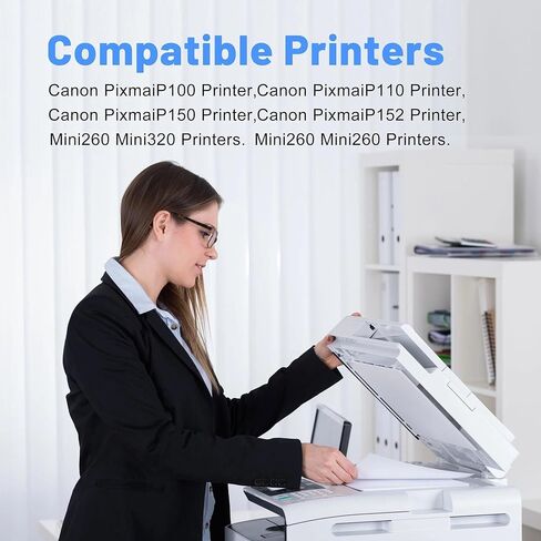 PGI-35 CLI-36 Ink Cartridges Compatible with Canon PIXMA TR150 TR152 TR160 IP110 IP100 Mini260 Mini320 Printers. (4 Black, 2 Color) in Saudi Arabia