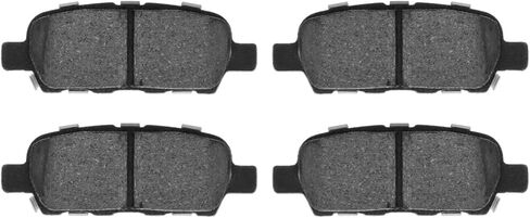 AutoShack Rear Solid Brake Rotors + Ceramic Pads 6-PC Brake Kit Replacement for 2009-2023 Nissan Altima 2013-2019 Nissan Sentra 11.48" (291.6 mm) in Kuwait