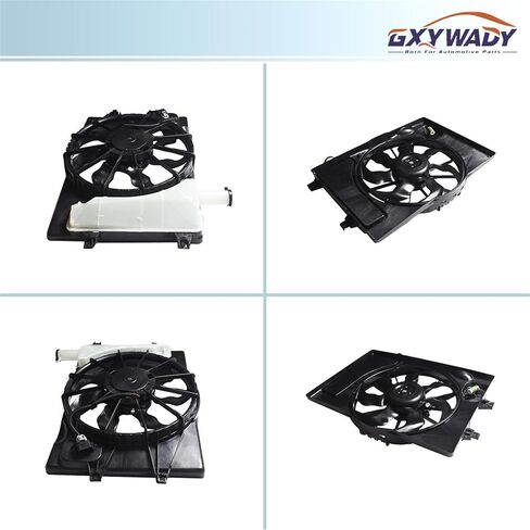 GXYWADY AC RadiatorCooling Fan لاستبدال HY3115156 25350F2000 25231F2000 لاستبدال Elantra 2.0L 2017-2019 in Saudi Arabia