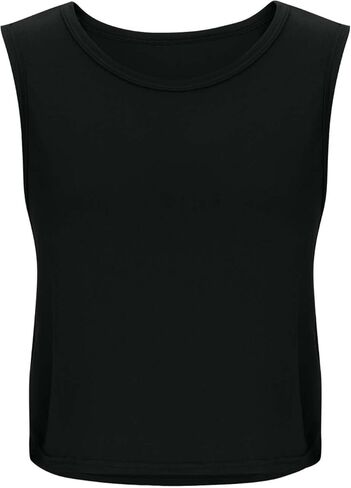 Workout Tops for Women Cropped Yoga Running Tank Top Sleeveless Athletic Shirts Loose Fit Gym Clothes Pilates Outfit in Saudi Arabia