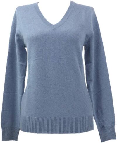 Shephe Womens V Neck Cashmere Sweater in Kuwait