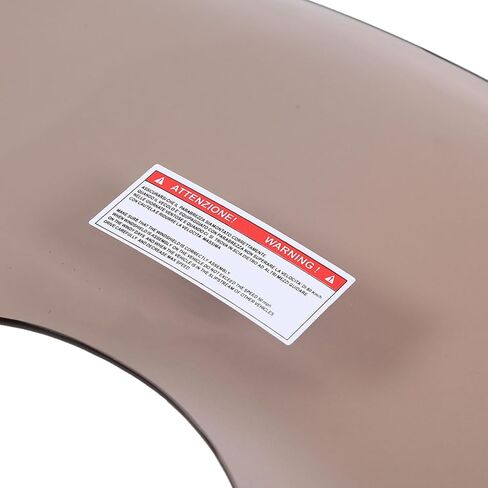 Motorcycle Adjustable Brown ABS Material 13.8x16.9in Fit for GTS300 Primavera150 Spring Sprint150 with Mounting Accessories in Kuwait