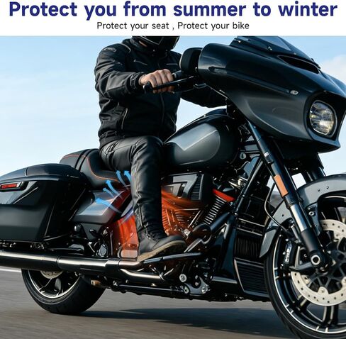 عاكسات هواء متوسطة الإطار للحرارة والرياح متوافقة مع موديلات Harley Davidson Touring 2009-2023 | لـ Road Glide وStreet Glide وRoad King | ملحقات الدراجات النارية ما بعد البيع in Kuwait