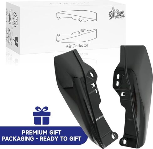 عاكسات هواء متوسطة الإطار للحرارة والرياح متوافقة مع موديلات Harley Davidson Touring 2009-2023 | لـ Road Glide وStreet Glide وRoad King | ملحقات الدراجات النارية ما بعد البيع in Kuwait