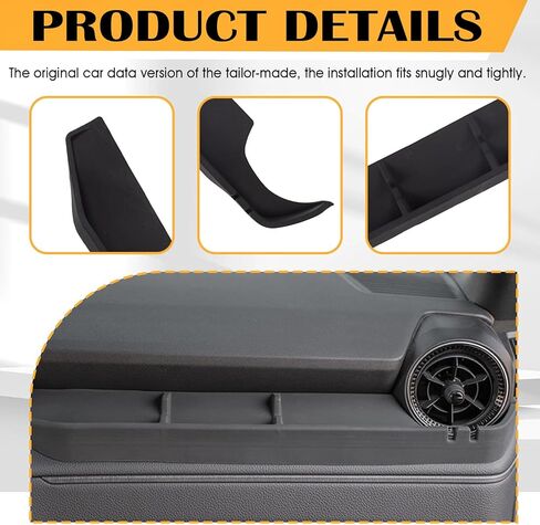 منظم لوحة القيادة من السيليكون من جانب الركاب لعام 2024 2025 تويوتا لاند كروزر 250 و1958 برادو LC250 J250، ملحقات داخلية للسيارة غير قابلة للانزلاق، لوازم ضبط صندوق تخزين مزخرف in Kuwait