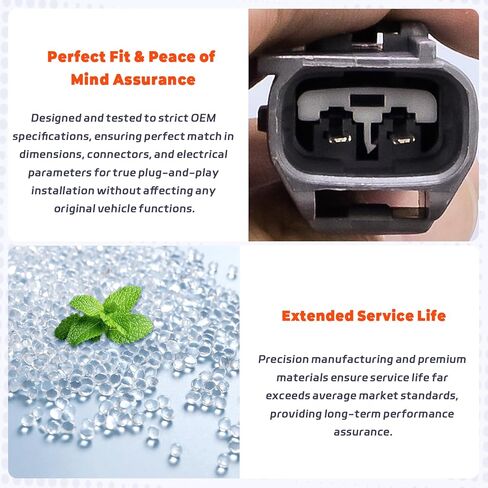 9091905017 Crankshaft Position Sensor Fit for Toyota Camry 1995-2001 Celica 1995-1999 RAV4 1996-2000 Solara 1999-2002,Direct Fit, Waterproof & Durable in Kuwait