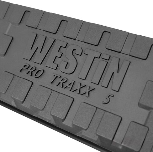 Westin 21-534685 PRO TRAXX 5 Oval Wheel to Wheel Nerf Bars fits 2019-2025 Silverado Sierra 1500 Crew Cab 5'5" Bed (Exc 2019 Silverado LD/Sierra 1500 Limited) Black Pair in Saudi Arabia